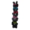Colorful polka dot rabbit ear hair clips are sweet and cute. They are fashionable and versatile headwear for young girls Item Picture